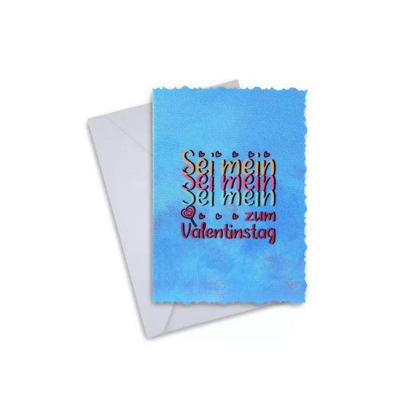 Elegant Valentine Greeting Cards - Kaio-Cards EN/FR/DE