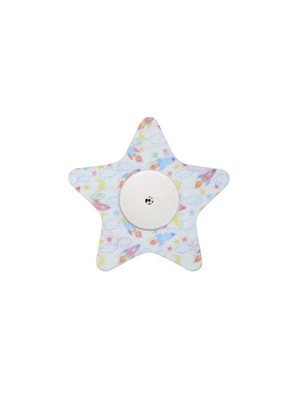 Cerotto adesivo per bambini per FreeStyle Libre 2 – Fiore, Stella o Leone– Patch Me Up!