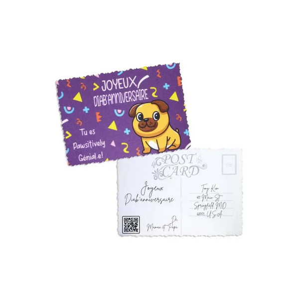 Diaversary Postcards - Kaio Cards