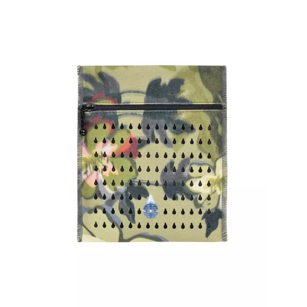 Insulin cooling wallet for vials or eye drops, floral design, Dia-Cool.