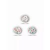 Dexcom G7 Sensor Stickers - Winter Edition, festive holiday designs, durable laminated cover for diabetes management, 3-piece set.