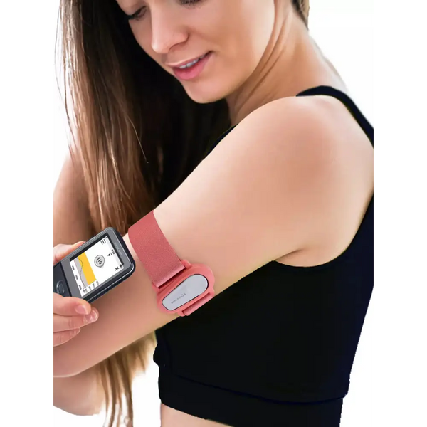 Adjustable elastic armband for Dexcom G6 blood glucose