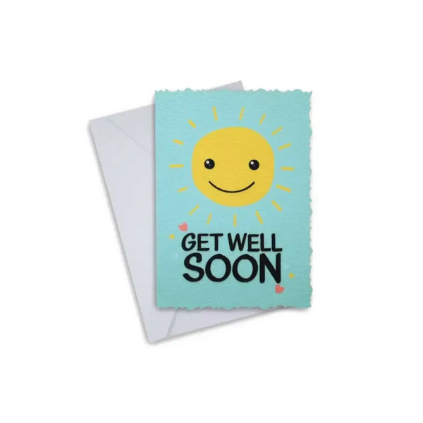 Get Well Soon Greeting Cards - Kaio-Cards