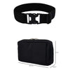 Horizontal infusion pump bag dimensions with adjustable belt and compact portable therapy pump design