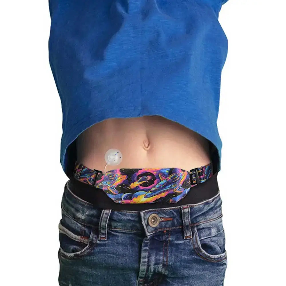 Dia-BellyBand, fascia in vita per microinfusore insulinico per attività quotidiane e i viaggi Dia-BellyBand, fascia in vita per microinfusore insulinico per attività quotidiane e i viaggi
