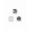 Medtronic Simplera CGM Stickers in Fun Vibes Flowers design. Personalize your CGM sensor with floral patterns. 3 stickers per set. Non-removable.