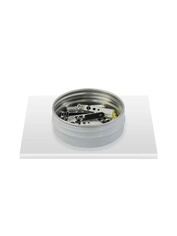 Scatola di latta media per aghi, strisce reattive e lancette - Kaio-SMT's