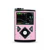 Medtronic MiniMed insulin pump decorated with pink funny animal vinyl sticker, water-resistant and compatible with 630G, 640G, 670G, and 770G models.