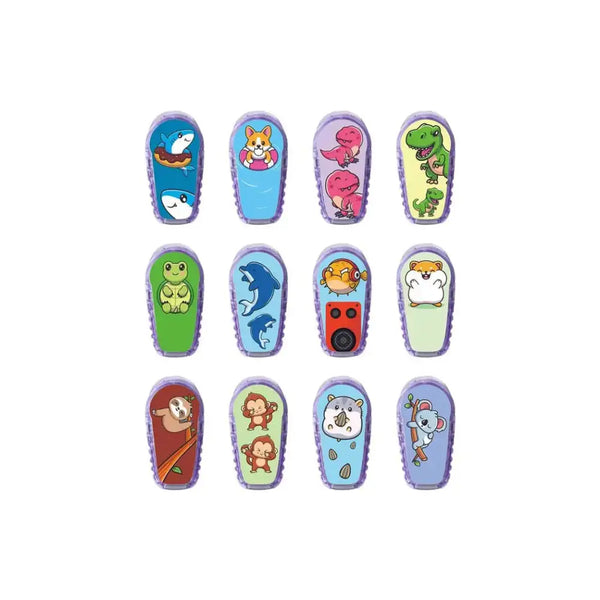 Dexcom G6 Stickers Serie in Reusable Tin Can