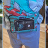 child wearing diabetes accessories backpack with insulin pump gear showing comfort and organization for kids