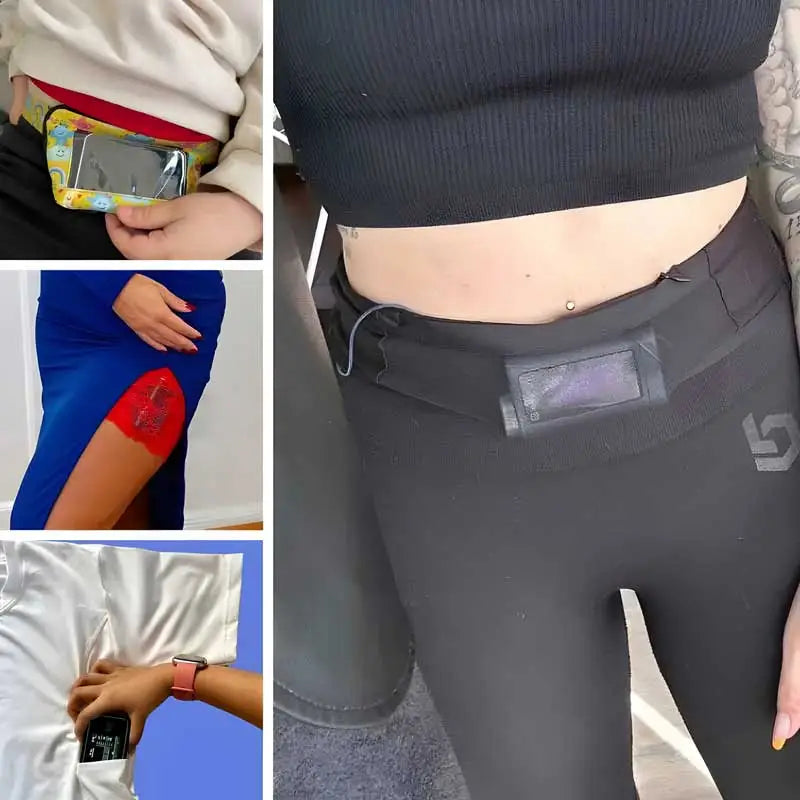 insulin pump belt, pouch, garter and t shirt Immagine