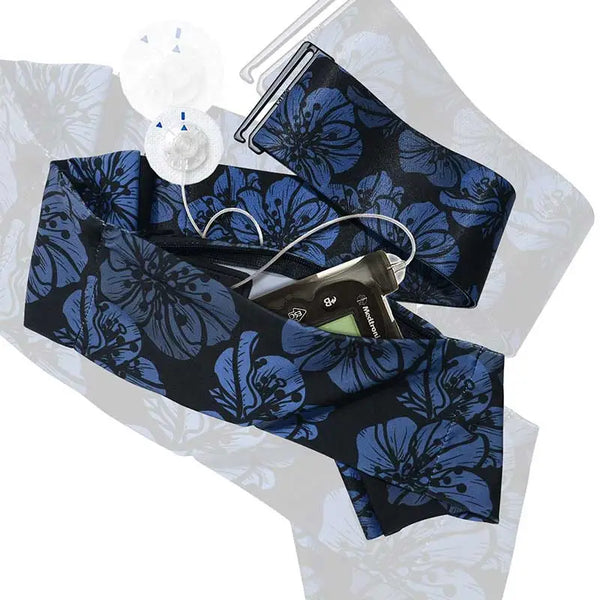 Cintura per microinfusore regolabile con gancio piatto, Dia Belly-Belt 2