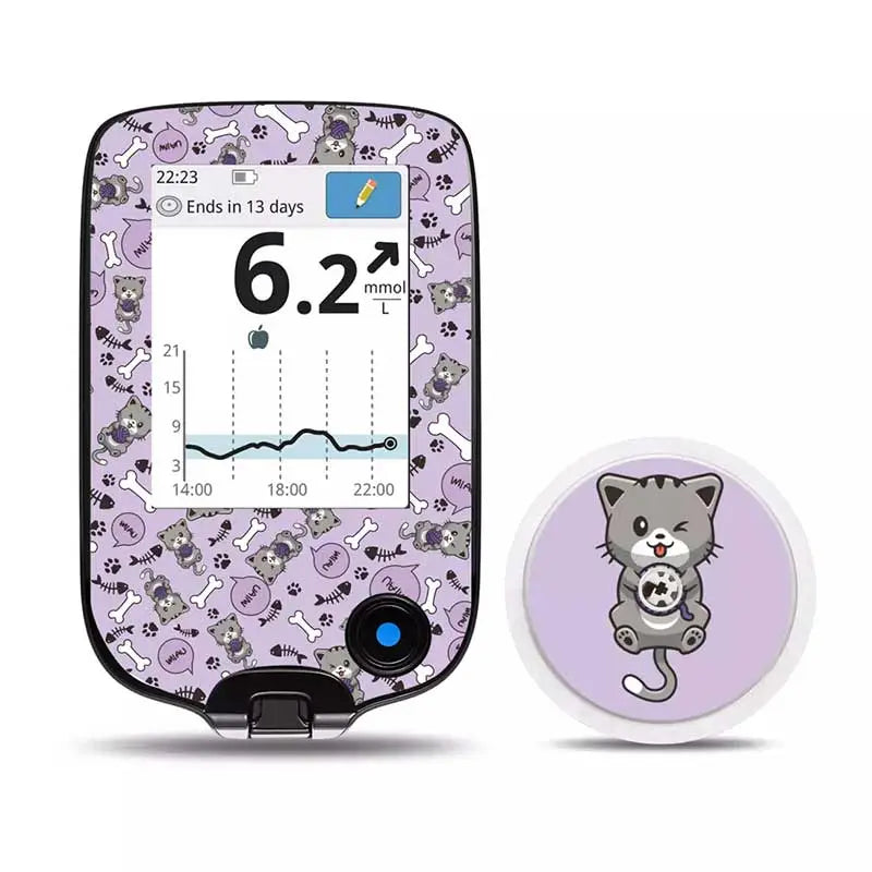 Freestyle Libre Reader and Sensor stickers Immagine