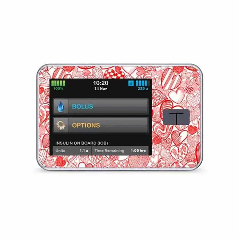 Tandem t:slim Insulin Pump Decorative Stickers Immagine