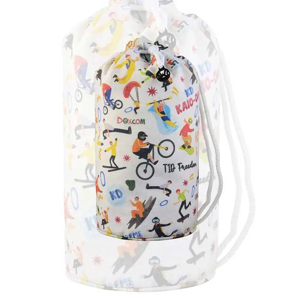 Borsa di tela a tema diabete - Dia-Bucket Bag