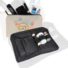 Diabetic supplies bag, Dia-Zipper Bag, featuring organized compartments for insulin, syringes, and other medical essentials, designed for convenient and secure storage on the go