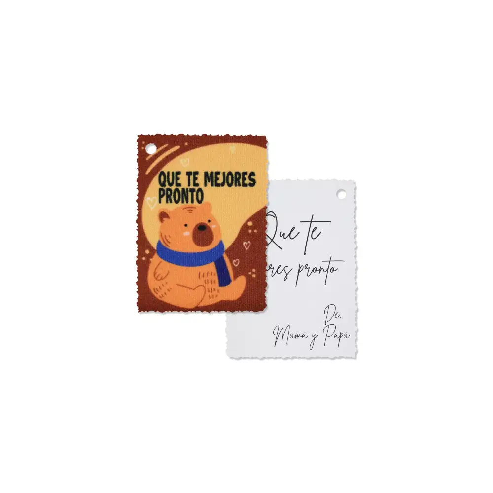 Get Well Soon Gift Tags - Kaio-Dia IT/ES