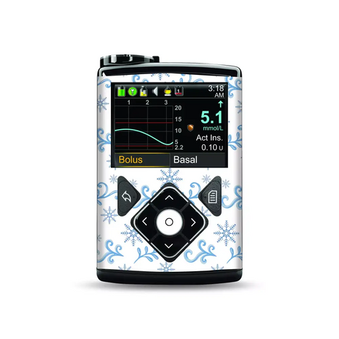 Winter-Themed Medtronic MiniMed Insulin Pump Stickers |