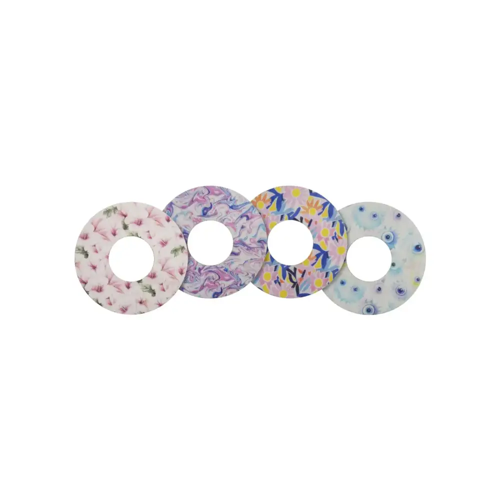Cerotti adesivi per FreeStyle Libre 2, serie Spring, Spring Set II, 4 fantasie