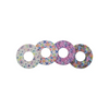Freestyle Libre 2 patches with colorful designs, secure adhesive for active wear.