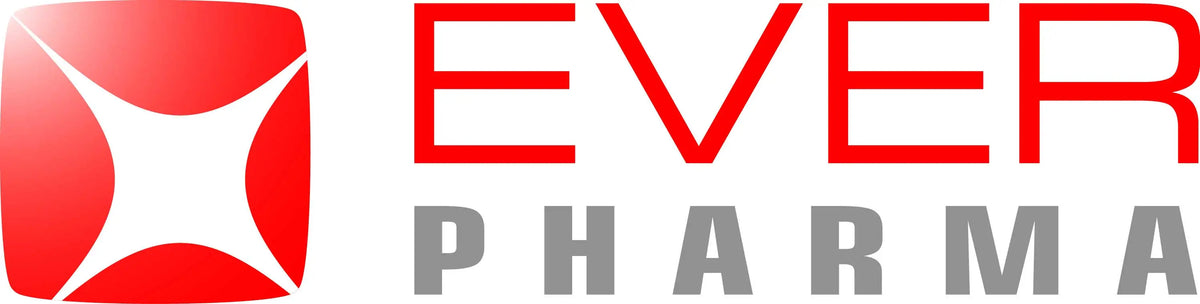 ever pharma logo medical brand diabetes care pharmaceutical company branding Immagine