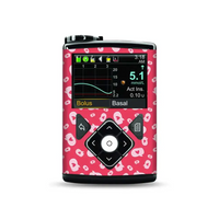 Medtronic MiniMed Insulin Pump Stickers- Valentine