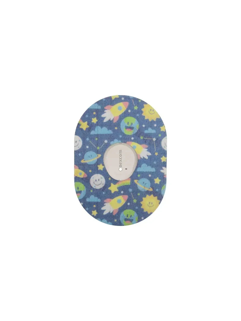 Cerotto adesivo per Dexcom G7, fantasia Orbit of Joy II