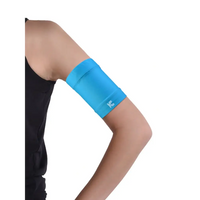 glucose sensor protective armband turquoise color adjustable band for comfortable and secure sensor wear
