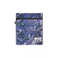 Compact cooling wallet for 4 insulin vials or eye drops with water evaporation technology in purple patterned design
