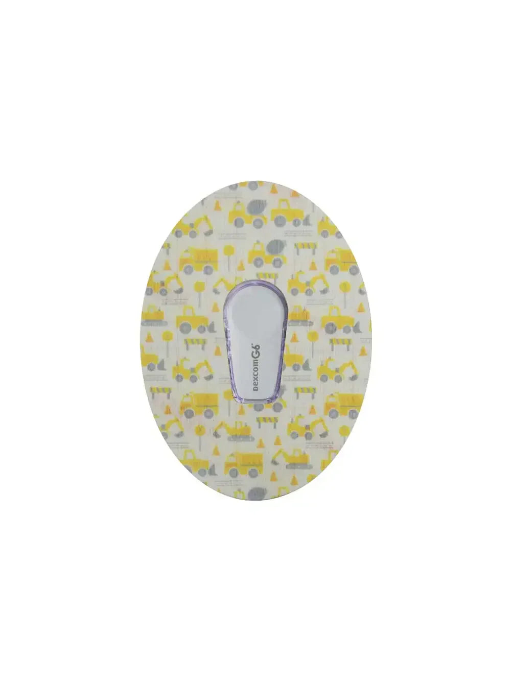 Cerotto adesivo per Dexcom G6, fantasia Construction