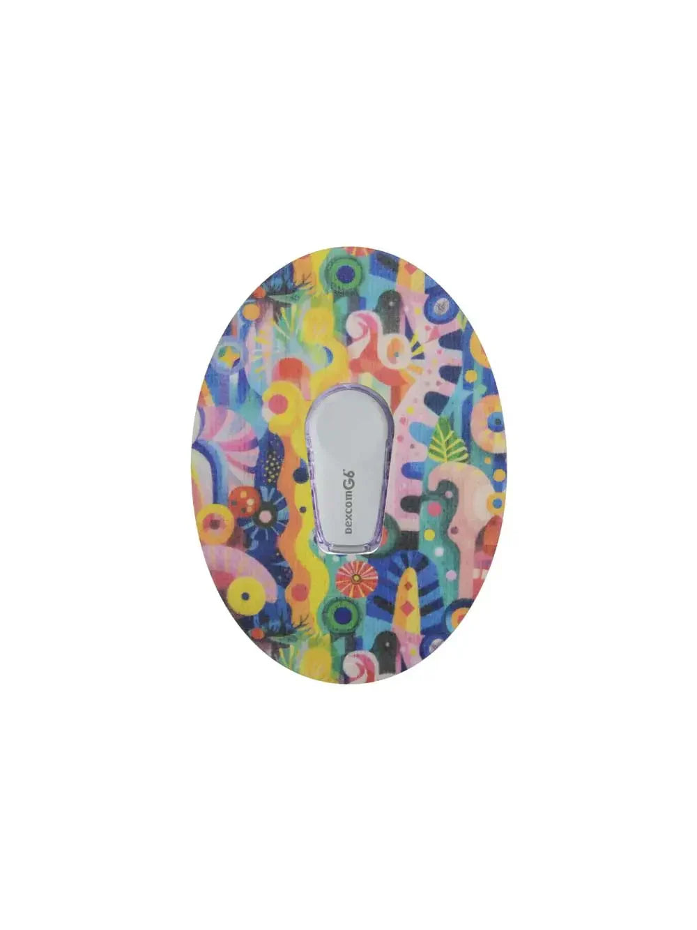 Cerotto adesivo per Dexcom G6, fantasia Ethereal Bloom