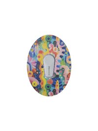 Cerotto adesivo per Dexcom G6, fantasia Ethereal Bloom