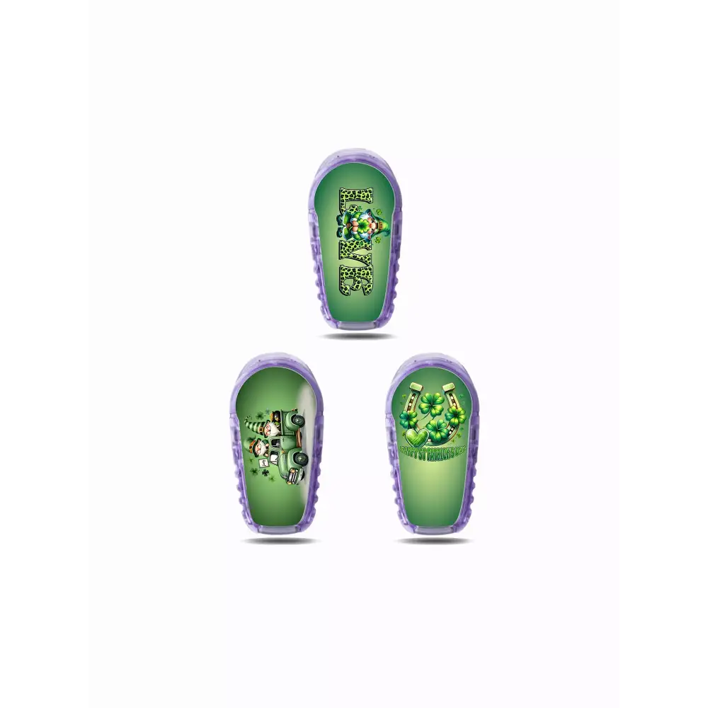 Dexcom G6 Stickers for St. Patrick's Day by Kaio-Dia