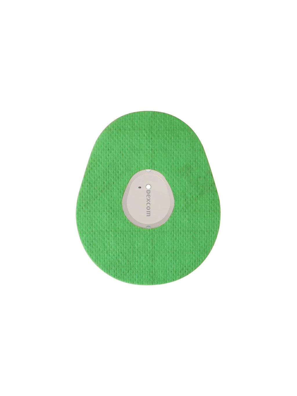 Cerotto adesivo per Dexcom G7, forma goccia, verde