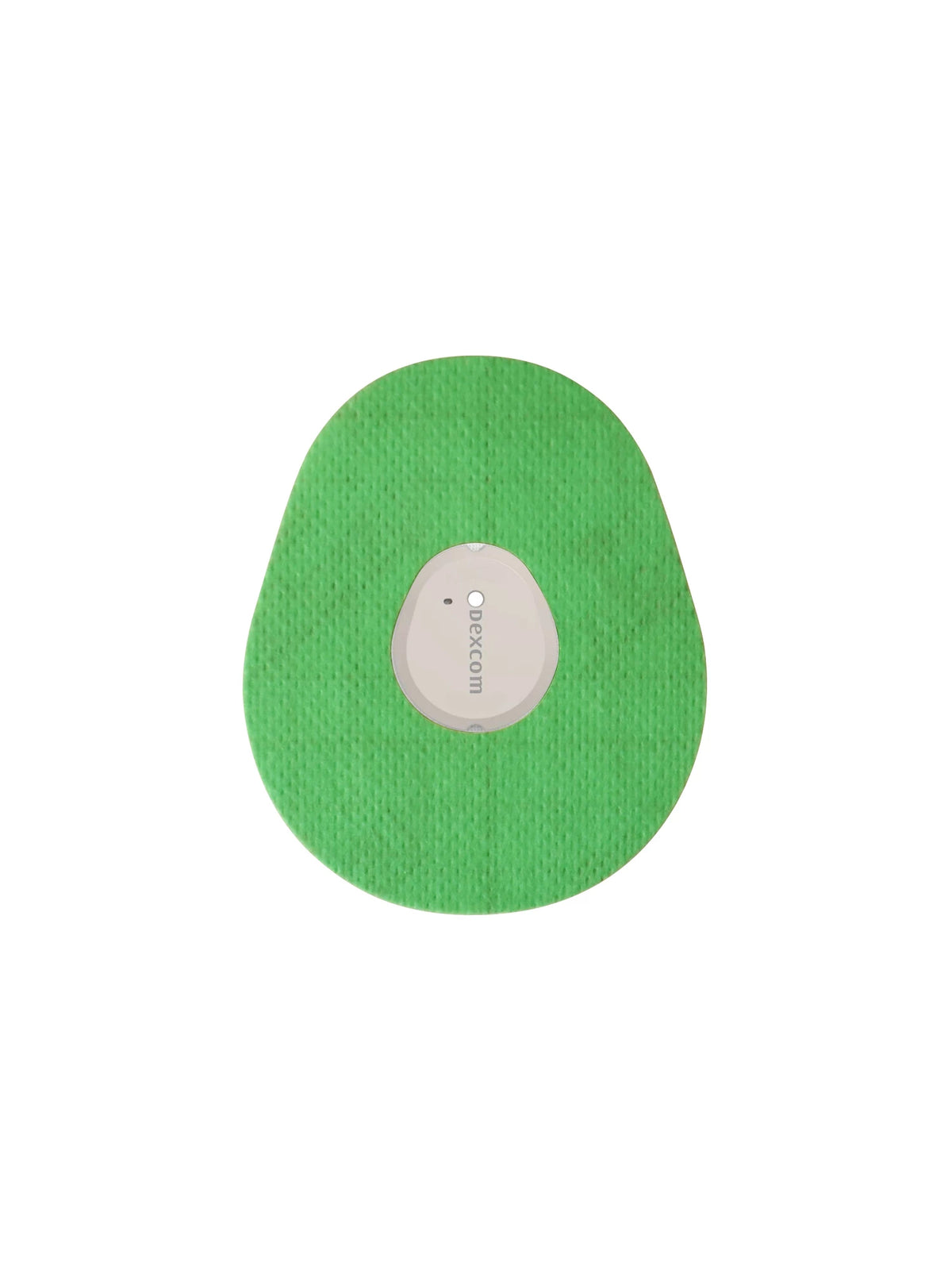 Cerotto adesivo per Dexcom G7, forma goccia, verde