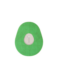 Cerotto adesivo per Dexcom G7, forma goccia, verde