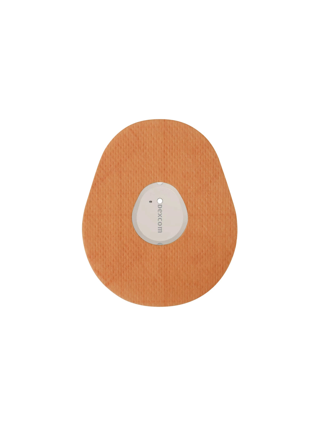 Cerotto adesivo per Dexcom G7, forma goccia, arancione