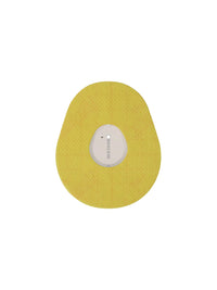 Cerotto adesivo per Dexcom G7, forma goccia, giallo
