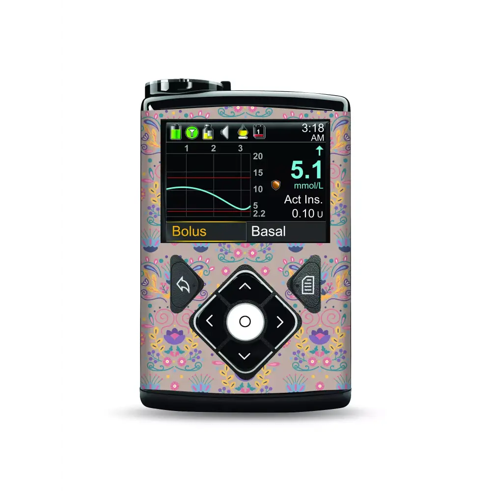MiniMed Decals Spring Edition - Protect in Style Kaio - Dia