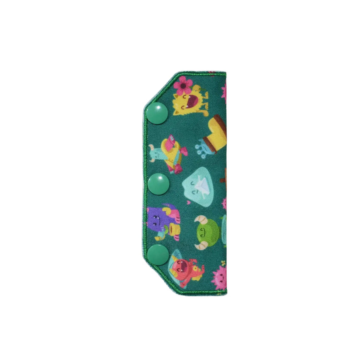 feeding tube port cover kids funny monsters design protective cap for secure and playful tubing protection