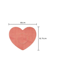 Cerotto adesivo per bambini per FreeStyle Libre 2, forma cuore, dimensioni 8 x 6,7 cm