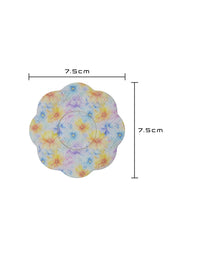 Cerotto adesivo per FreeStyle Libre 2, forma biscotto, dimensioni 7,5 x 7,5 cm