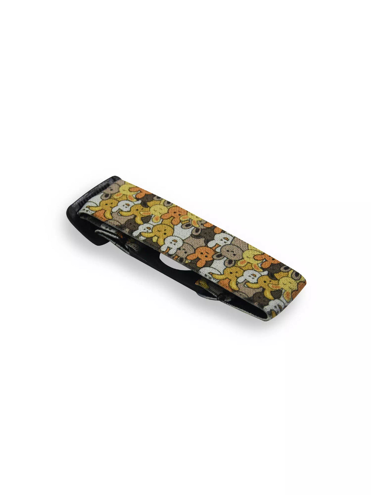 Colorful Freestyle Libre 3 armband for children with playful design.