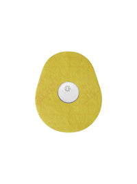 Cerotto adesivo per FreeStyle Libre 3, forma goccia, giallo