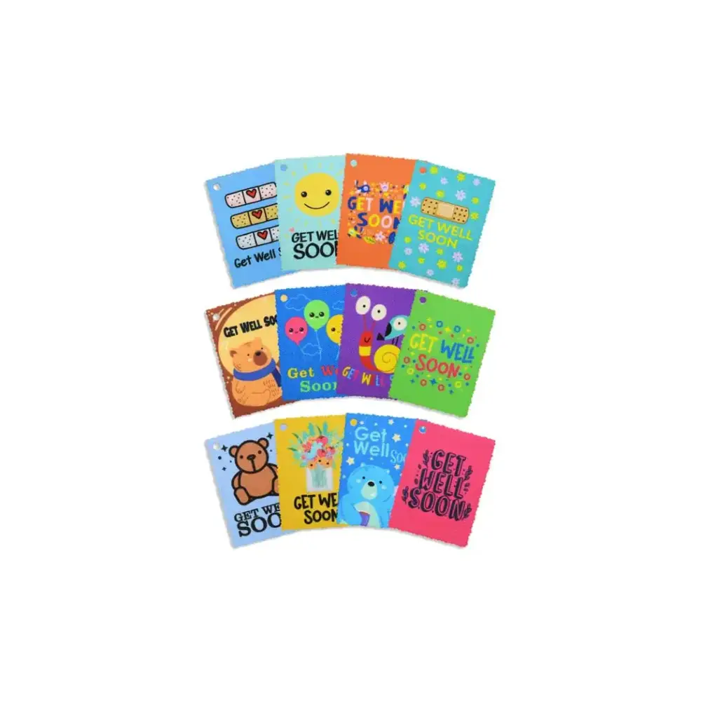 Get Well Soon Gift Tags - Kaio-Dia