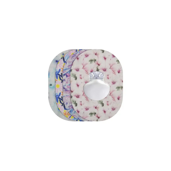 Cerotti adesivi per Medtronic Guardian, serie Spring, 4 fantasie impilate