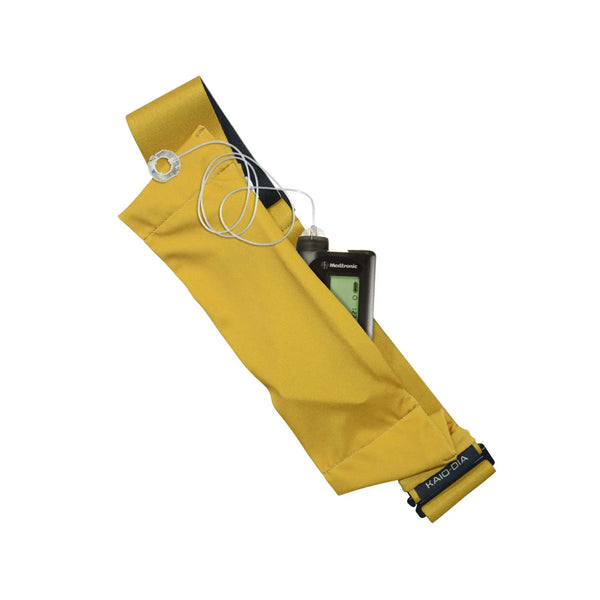 Cintura per microinfusore con gancio a G – Colori tinta unita | Dia Belly-Belt 2