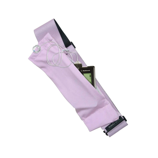 Cintura per microinfusore con gancio a G – Colori tinta unita | Dia Belly-Belt 2