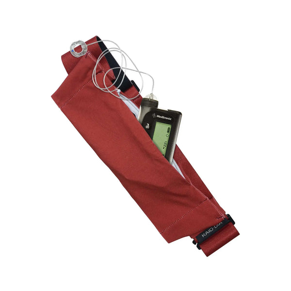 Cintura per microinfusore con gancio a G – Colori tinta unita | Dia Belly-Belt 2