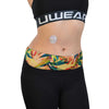 Cintura regolabile per microinfusore d’insulina – stampe floreali, chiusura G-Hook | Dia Belly-Belt 2